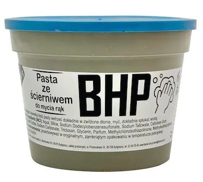 PASTA BHP DO MYCIA RĄK, ZE ŚCIERNIWEM / PIASKOWA 500G