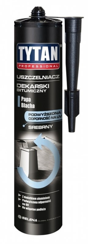 USZCZELNIACZ DEKARSKI KAUCZUKOWY TYTAN 280ML BRĄZOWY