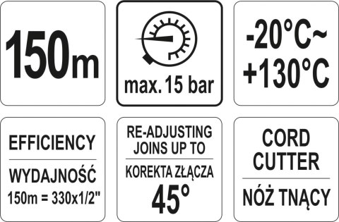 NIĆ DO USZCZELNIANIA GWINTÓW 150M