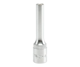 NASADKA DŁUGA 6-KĄTNA CHROMOWANA 1/4'' 5.5MM