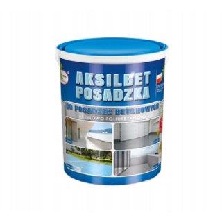 AKSILBET FARBA DO POSADZKI POPIELATY RAL 7037 1.0L