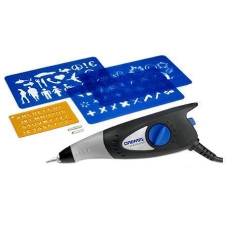 NARZĘDZIE DO GRAWEROWANIA DREMEL ENGRAVER + KOŃCÓWKI