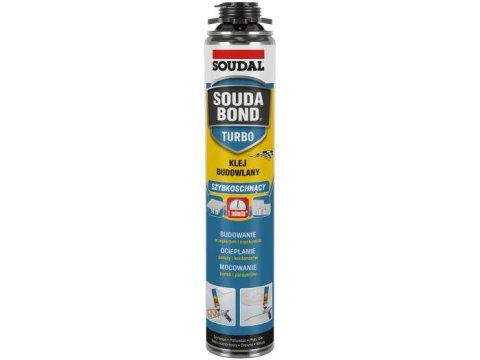 PIANOKLEJ UNIWERSALNY PISTOLETOWY SOUDABOND TURBO 750ML