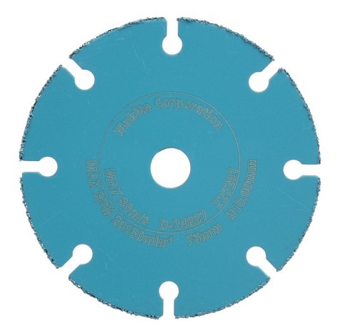 TARCZA DIAMENTOWA SEGMENTOWA 76*10MM