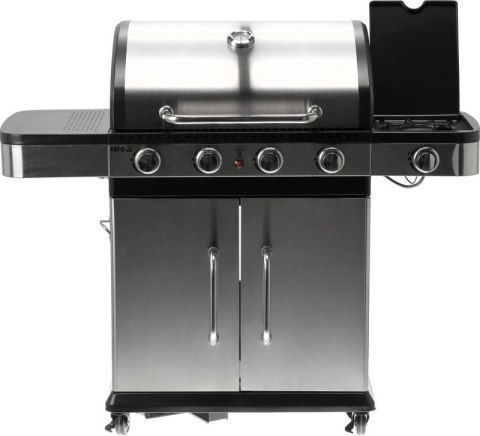 GRILL GAZOWY 4+1, STAL NIERDZEWNA 14.2KW