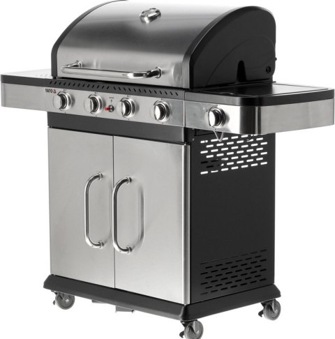 GRILL GAZOWY 4+1, STAL NIERDZEWNA 14.2KW