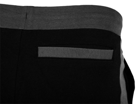 SPODNIE DRESOWE COMFORT, SZARO-CZARNE ROZMIAR M