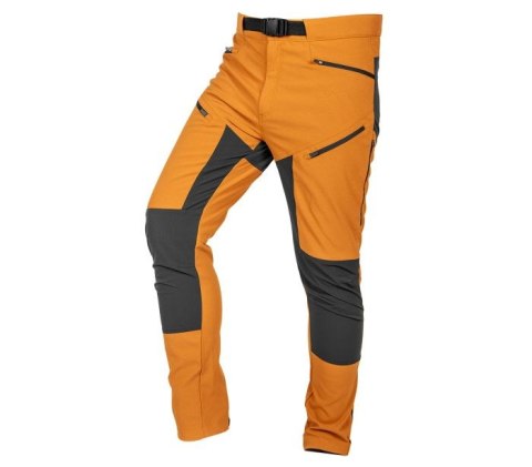 SPODNIE ROBOCZE OUTDOOR 4 WAY STRETCH MUSZTARD.-SZARE ROZ M