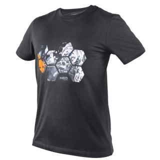 T-SHIRT Z NADRUKIEM WARSZTAT ROZMIAR M