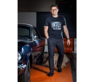 SPODNIE ROBOCZE MIX&MATCH STRETCH CZARNE ROZMIAR XL