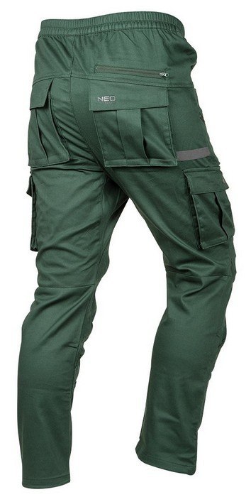 SPODNIE ROBOCZE OUTDOOR TYPU JOGGER ZIELONE ROZMIAR M