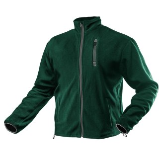 BLUZA POLAROWA ZIELONA , ROZMIAR S