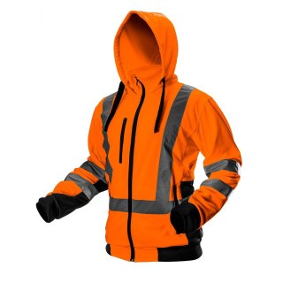 BLUZA ROBOCZA OSTRZEGAWCZA POMARAŃCZOWA ROZMIAR XL