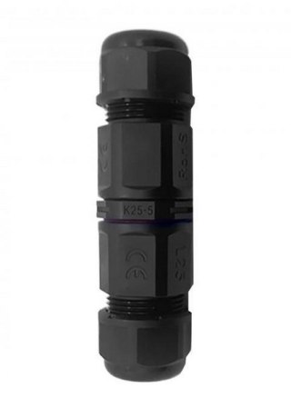 KONEKTOR KABLOWY PROSTY Z SZYBK. IP68, MAX. 5X4MM2, 450V/20A